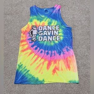 SOLD- My Chemical Romance tye dye Tank Top